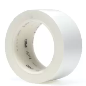 Image of 3M Lane and Safety Marking Tape 471F, White, 50 mm x 33 m, 0.14 mm, - you get 24