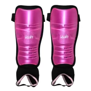 Image of Uwin Hockey Shinguards (pink/Purple/Black, Xxsmall)