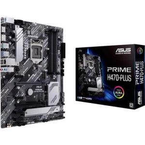 Image of Asus Prime H470 Plus Intel Socket LGA1200 H5 Motherboard