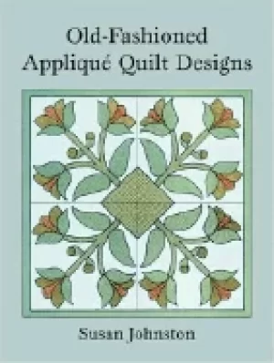 Image of old fashioned applique quilt designs