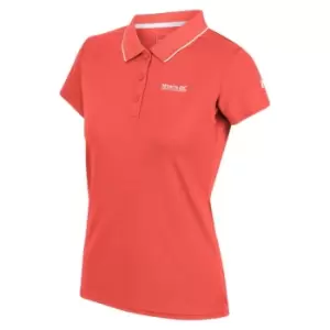 Image of Regatta Womens Maverick V Polo T-Shirt - Orange