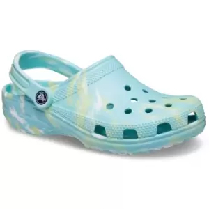 image of Crocs Womens Marble Breathable Slip On Clogs Sandal UK Size 6 (EU 39-40)