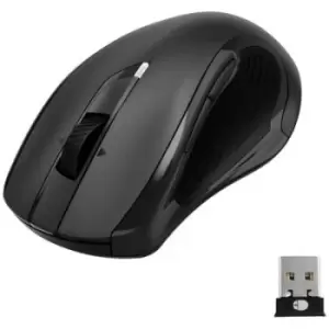 image of Hama MW-800 V2 Wireless mouse Radio Laser Black 7 Buttons 3200 dpi Ergonomic