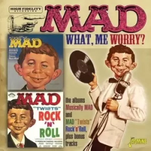 Image of What Me Worry? by Mad Magazine CD Album