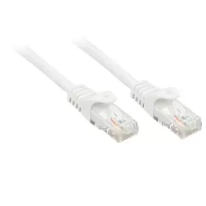 Image of Lindy RJ-45/RJ-45 Cat6 3m networking cable White U/UTP (UTP)