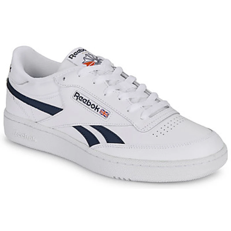 Image of Reebok White / Navy Club C Revenge Shoes Navy Male 6 203089UK