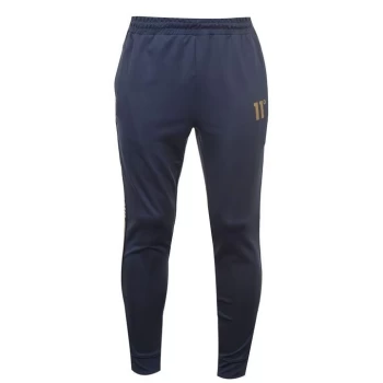 image of 11 Degrees Taped Poly Tracksuit Bottoms - Anthracite/Gold