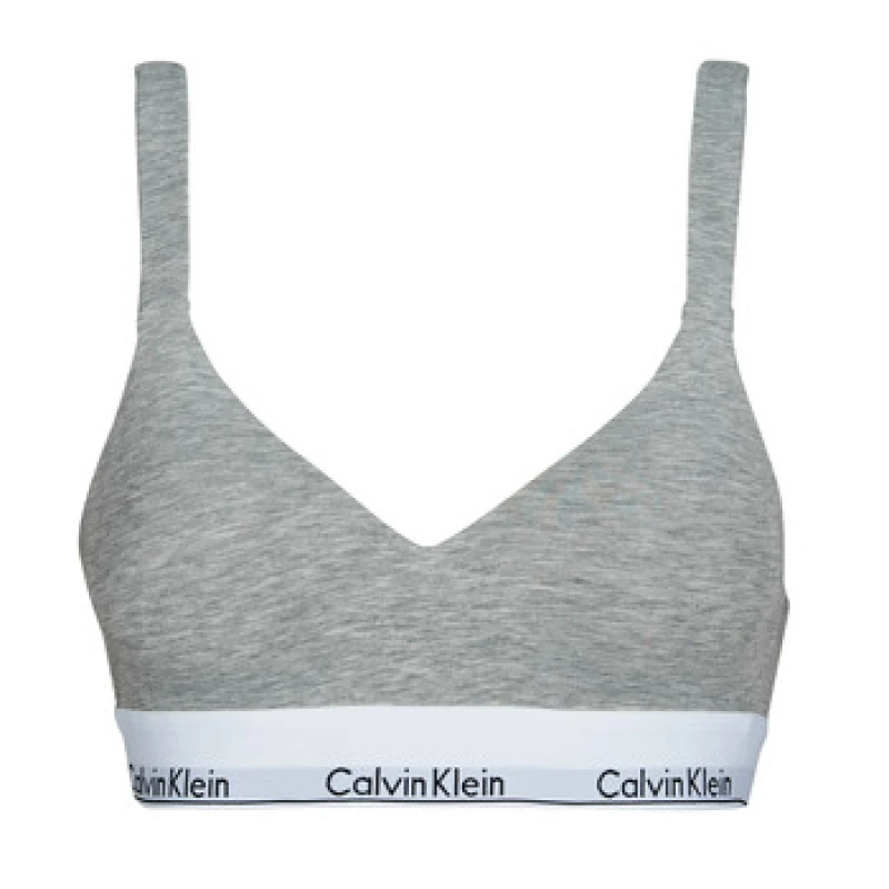 Image of Calvin Klein Jeans LIFT BRALETTE womens Sports bras in Grey