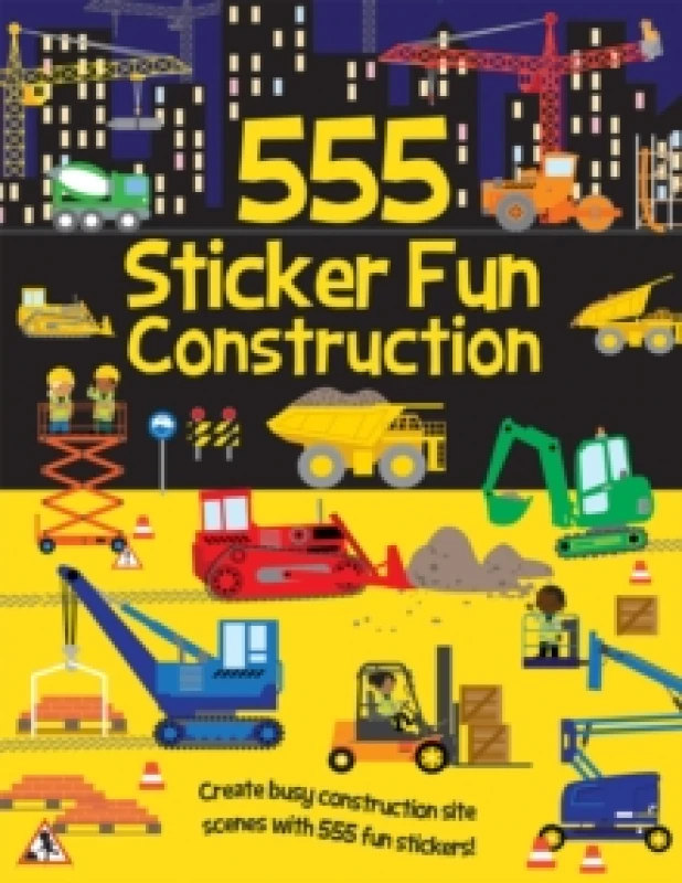 Image of 555 Sticker Fun Construction Paperback / softback