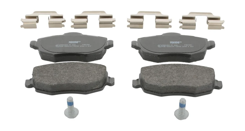 Image of FERODO Brake pad set FERODO FDB1581