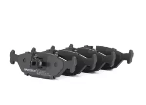 Image of RIDEX Brake pad set BMW 402B0348 34211158912,34211153196,34211153913 34211154398,34211154399,34211154613,34211154614,34211155077,34211156744