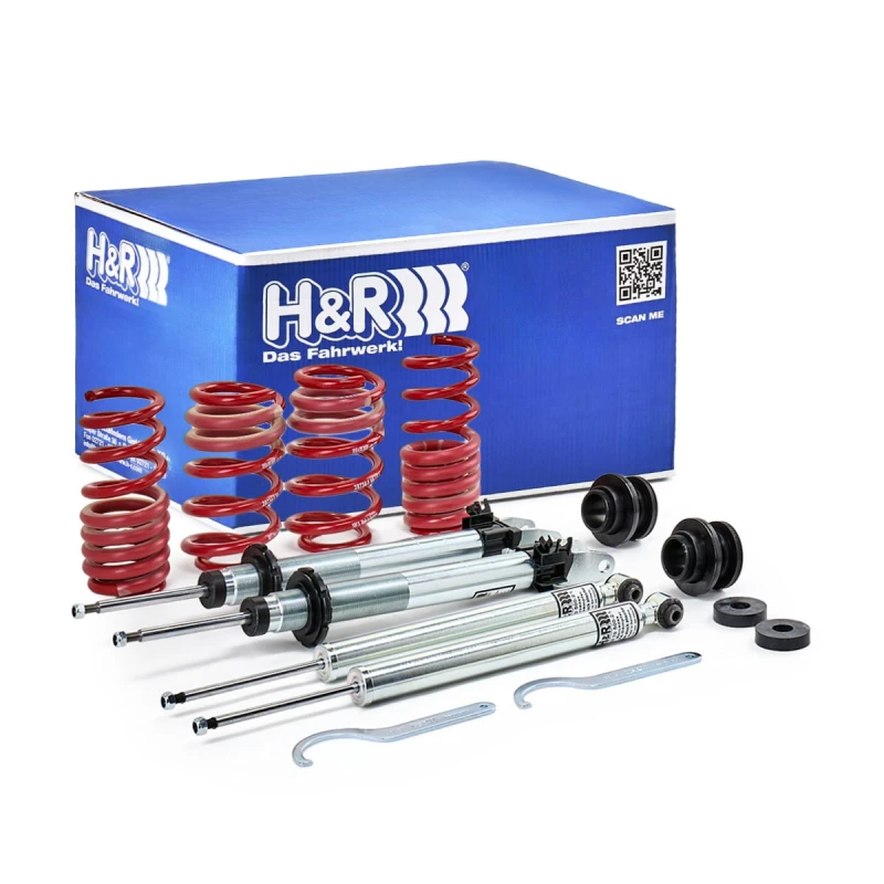 Image of Suspension kit, coil springs / shock absorbers H&R 28734-1