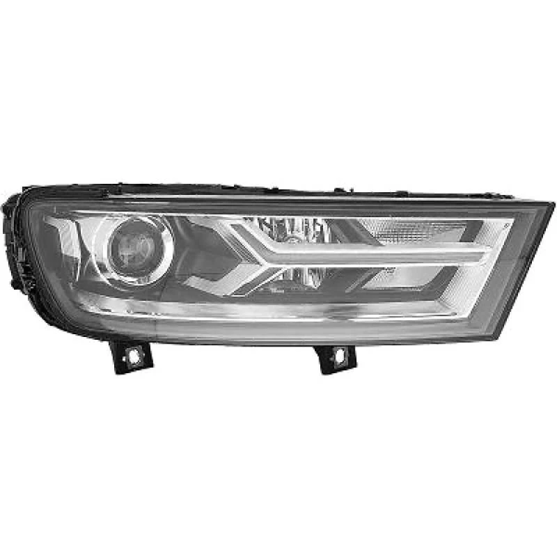 Image of DIEDERICHS 1097980 Headlights H7, Right, with motor for headlamp levelling, Bi-Xenon Headlight (259)