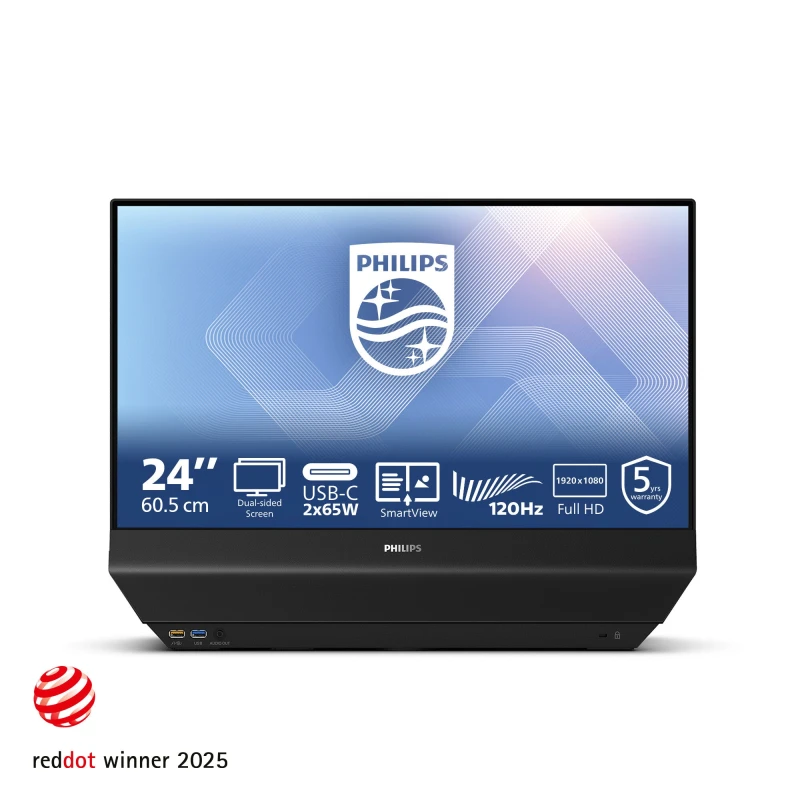 Image of Philips Philips 24B2D5300/00 computer monitor 60.5cm (23.8") 1920 x 1080 pixels Full HD LCD Black 24B2D5300/00