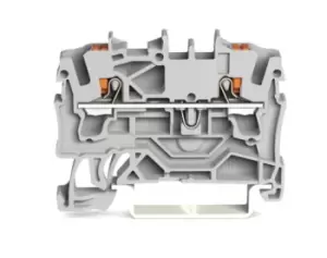 Image of Wago 2202-1201 Terminal Block, Dinrail, 2Ways, 12Awg