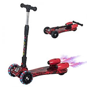 image of HOMCOM Kids Scooters 371-022RD Red