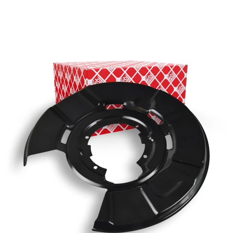 Image of FEBI BILSTEIN 175136 Brake Disc Back Plate Rear Axle Left Splash Panel,brake disc (1330)