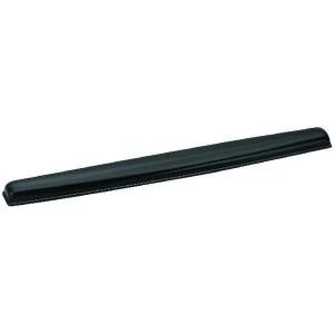 Fellowes Crystal Keyboard Wrist Rest Black 9112201