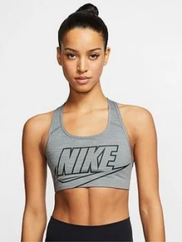 Image of Nike Medium Control Futura Bra - Grey