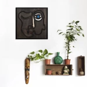Image of Tears Black White Decorative Wooden Wall Accessory