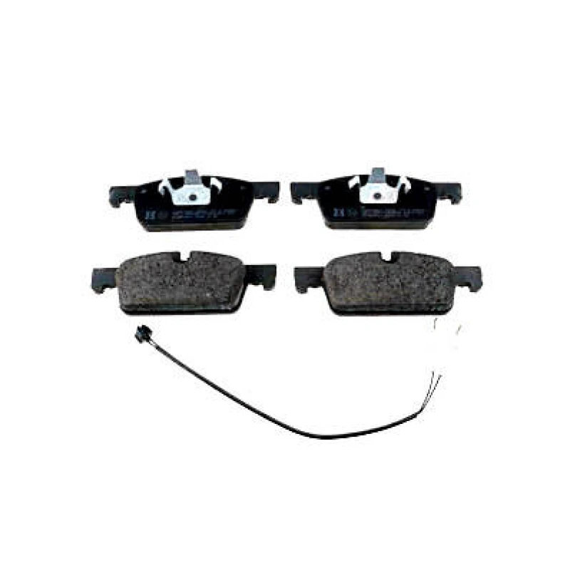 Image of ZIMMERMANN 25222.170.2 Brake pad set Front Axle, incl. wear warning contact, Photo corresponds to scope of supply Brake Pad Set,disc brake (402)