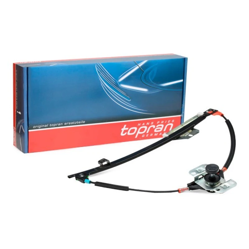 Image of TOPRAN 103 594 Window regulator Right Rear, Operating Mode: Manual Window Winder (1561)