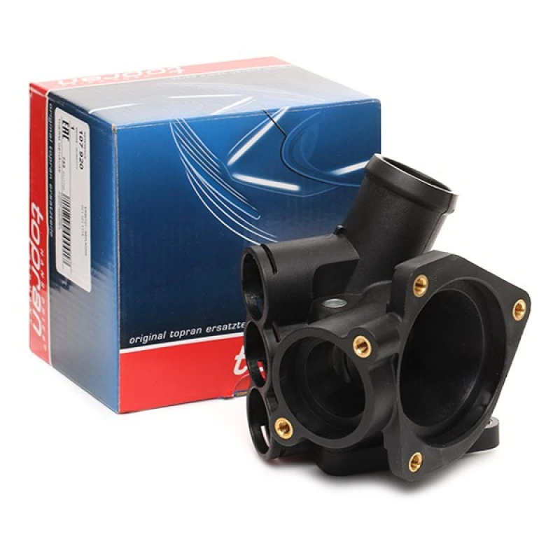 Image of TOPRAN 107 920 Coolant Flange without thermostat, with gasket/seal Coolant Flange (3219)