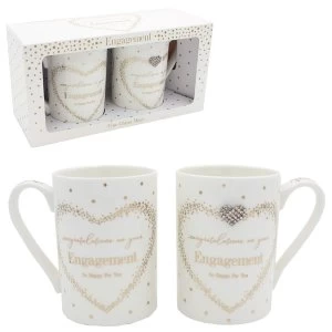Image of Mad Dots Engagement Mugs By Lesser & Pavey
