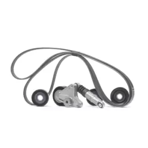 Image of CONTITECH V-ribbed belt set AUDI 6PK2490K1 Serpentine belt kit,Auxiliary belt kit,Poly V-belt kit,V-ribbed belt kit