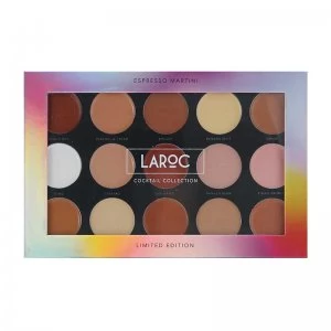 image of LaRoc 15 Piece Eyeshadow Pallet Espresso Martini