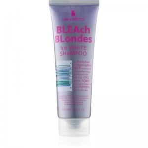 image of Lee Stafford Bleach Blondes Silver Shampoo for Yellow Tones Neutralization 250ml