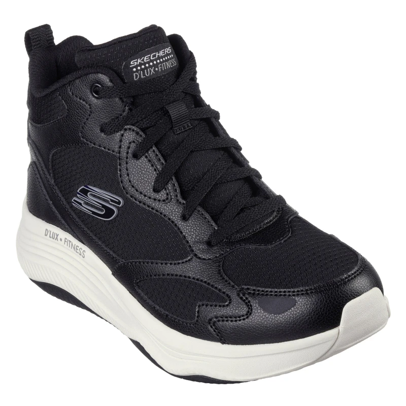 Image of Skechers Womens DL Fitness Classic Low-Top Trainers Black female 2 (35)