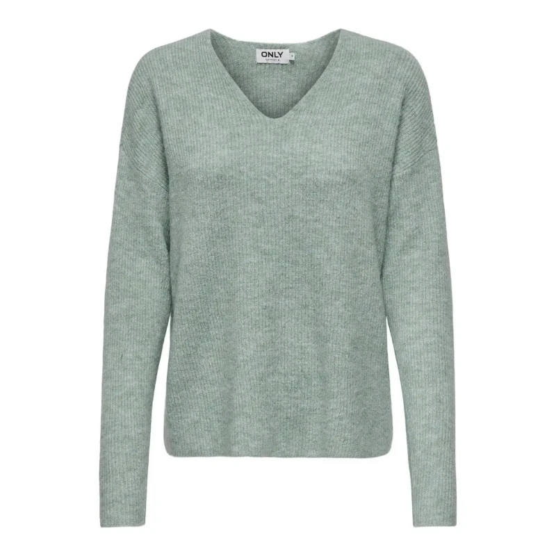 Image of Only Womens V-neck sweater Only Camilla Vert Female L