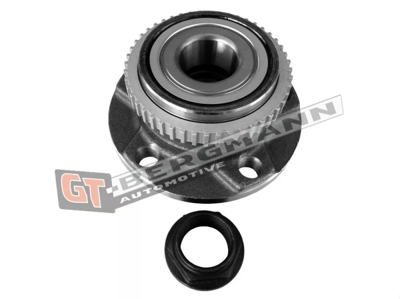 Image of GT-BERGMANN GT24-081 Wheel bearing kit with nuts, with ABS sensor ring Wheel Bearing Kit (654)