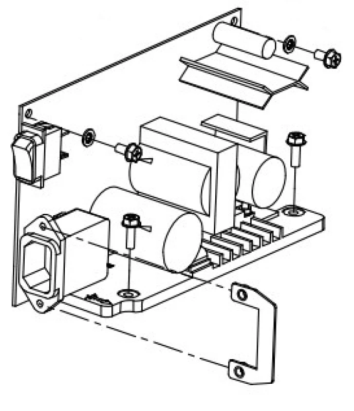 Image of Datamax O'Neil DPR51-2357-00 printer/scanner spare part