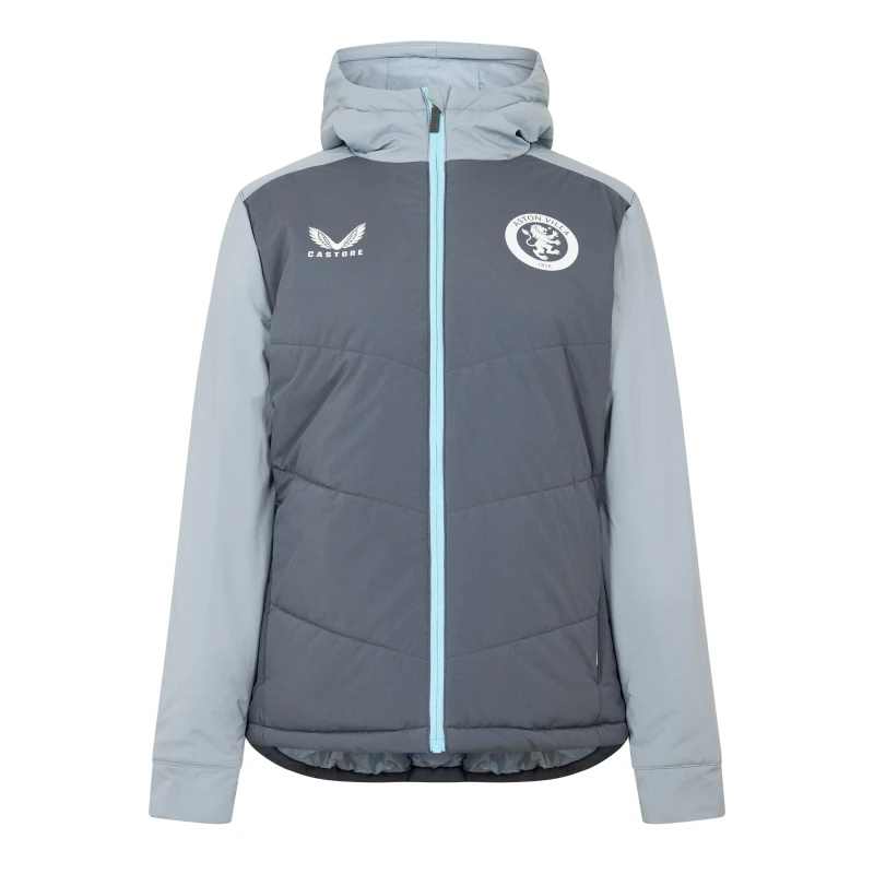 Image of Castore Castore AVFC Co Jkt Ebony female 8 (XS)