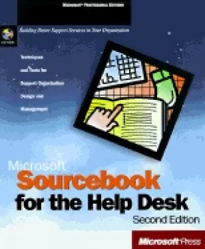 Image of microsoft sourcebook for the help desk techniques and tools for support org