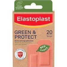 image of Elastoplast Green and Protect 20 pcs