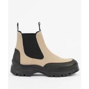 Image of Barbour International Morgan Boots - Cream