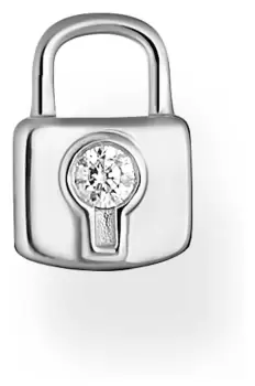 image of Thomas Sabo EP016-051-14 Sterling Silver Padlock Single Jewellery