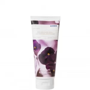 image of Korres Violet Body Smoothing Milk 200ml