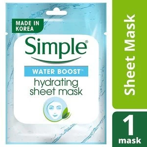 image of Simple Water Boost Sheet Mask