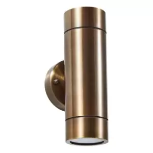 Image of Zink BRAC Outdoor Up and Down Wall Light Bronze