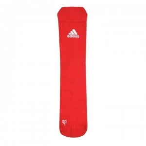 Image of adidas ASK Crew Socks Mens - Power Red/White
