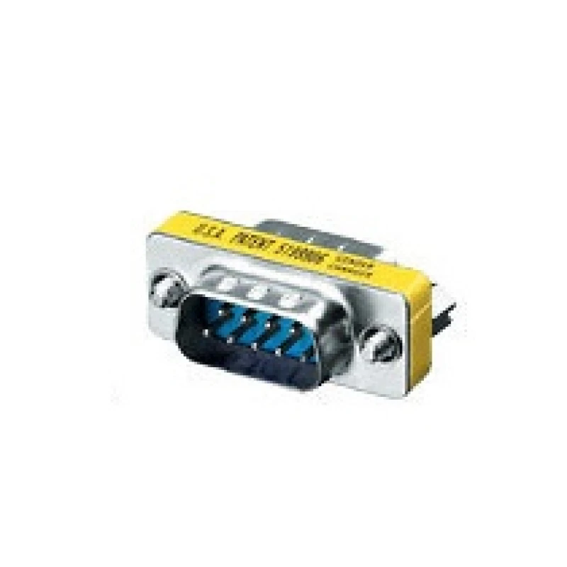 Image of Equip Serial RS232 DB9 Gender Changer Coupler Male to Male