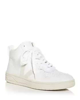 Image of Veja Womens V-15 Mid Top Sneakers