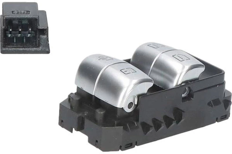 Image of Alfa e-Parts AF00459 Switch, window winder Rear Thermoplast Switch,window winder (1761)