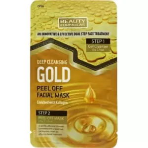 image of Beauty Formulas Deep Cleansing Gold Mask 10 g