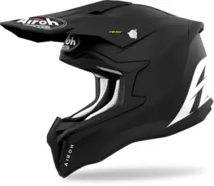 Image of Airoh Strycker Color Carbon Motocross Helmet, black, Size 2XL, black, Size 2XL
