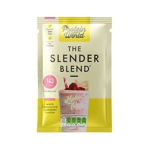 Image of Protein World Slender Blend White Chocolate & Raspberry 40g